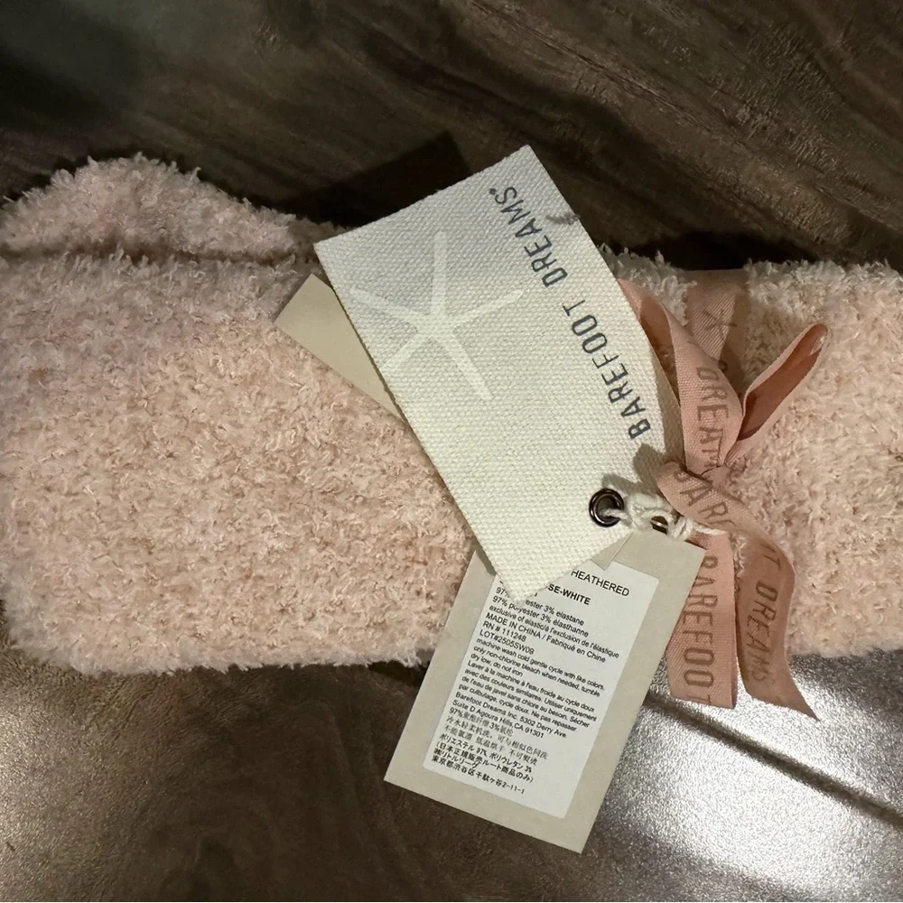 Barefoot Dreams Cozy Cream Socks Bundle